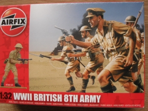 AIRFIX 1/32 02707 WWII BRITISH EIGHTH ARMY